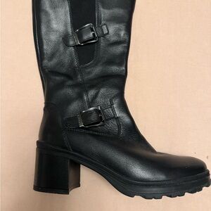 Ara Black Leather Women's Boots